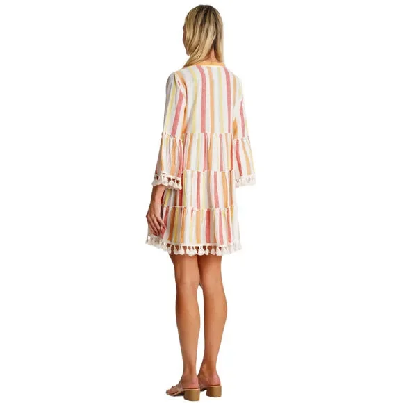 3/4 Sleeve Mini Dress - Picture 4 of 5